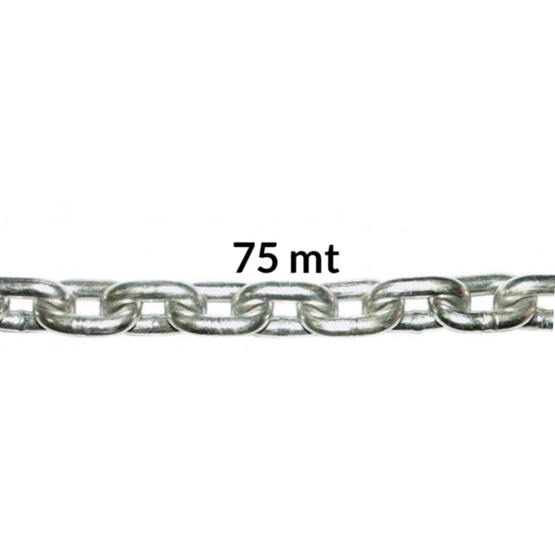 CATENA INOX CALIBRATA Ø MM.12 MT 75 - 9202740 - FORNITURE NAUTICHE ITALIANE