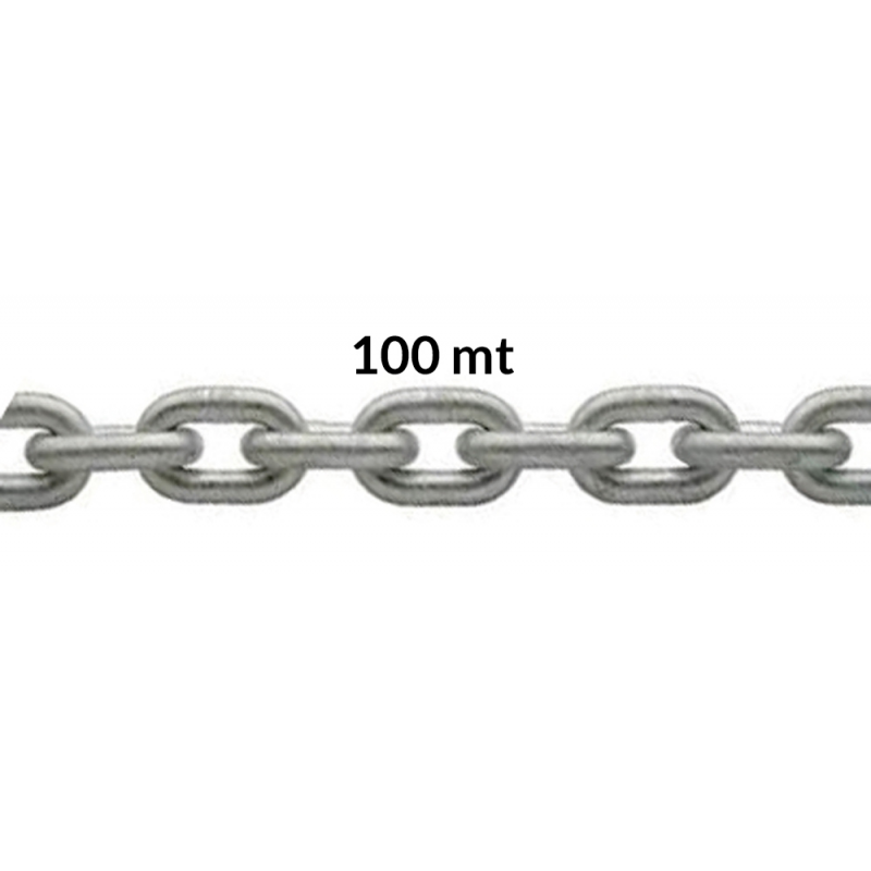 CATENA ZINCATA CALIBRATA 100MT — SKU 0202593 — immagine 1