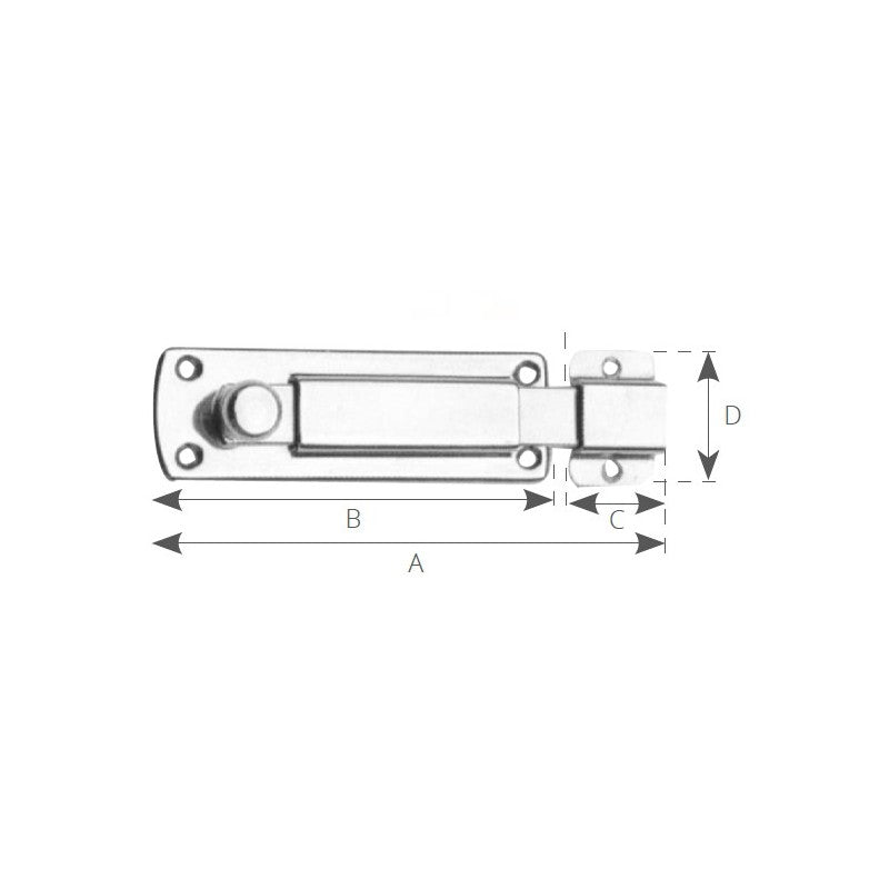 CATENACCIO INOX CON PORTALUCCHETTO — SKU 4848705 — immagine 2