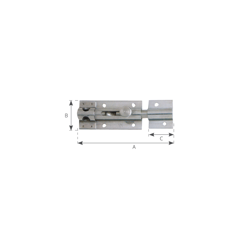 CATENACCIO INOX PORTALUCCHETTO — SKU 4848710 — immagine 2