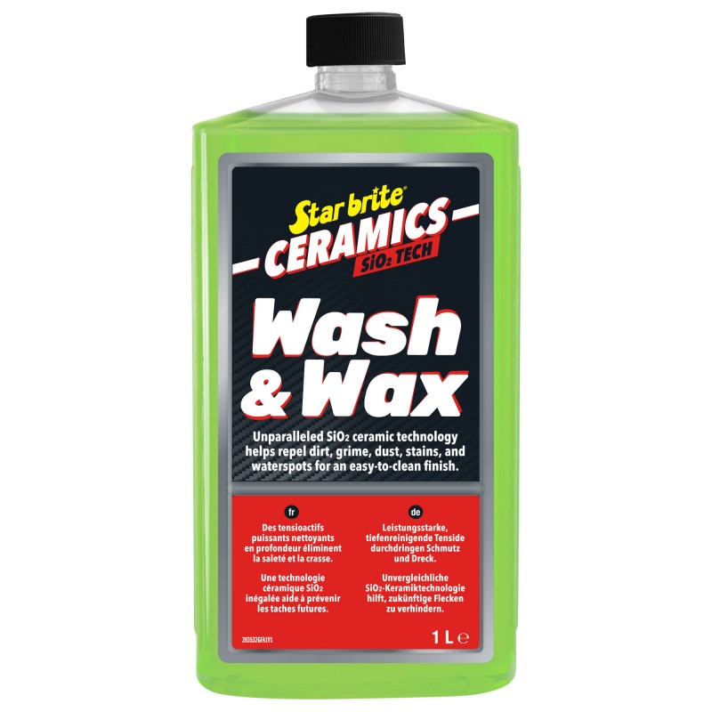 CERAMIC WASH E WAX 1 LT - 6401266 - STAR BRITE