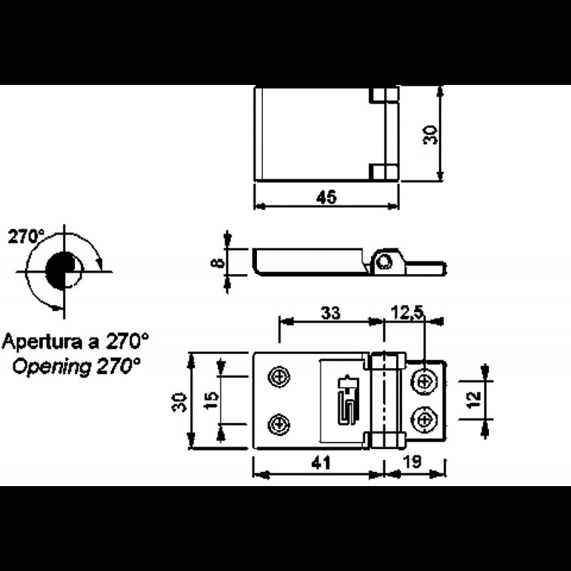 CERNIERE A FILO IN ACCIAIO INOX - 4949430 - FORESTI