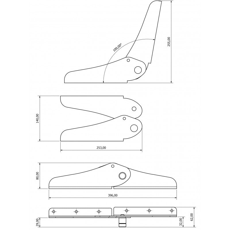 CERNIERA AISI 316 PER SEDILE - 6363335 - MAVI MARE
