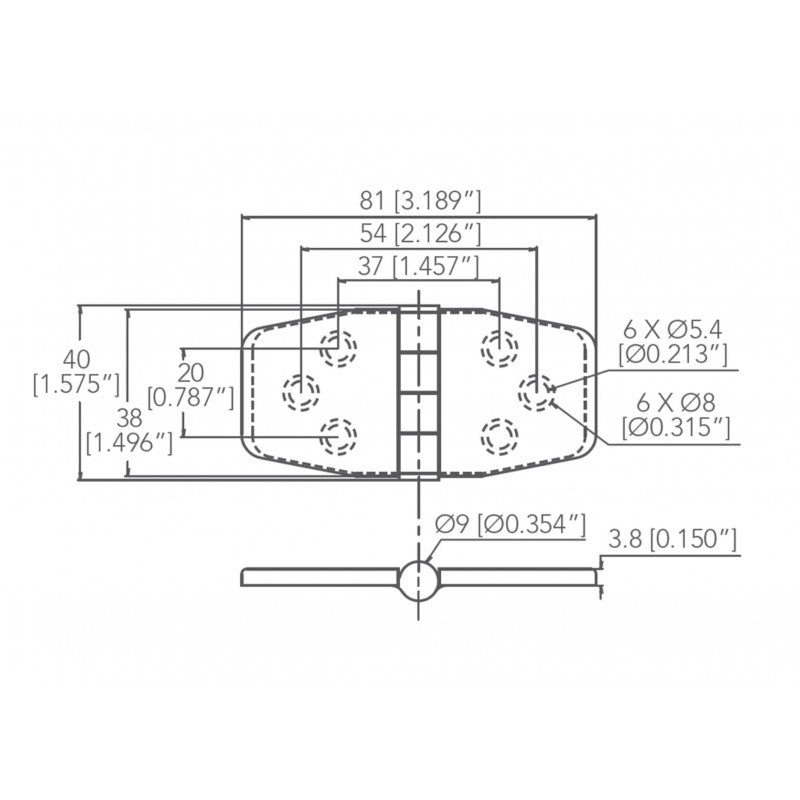 CERNIERA INOX 316 CON COPERTURA - 4949323 - MARINE TOWN