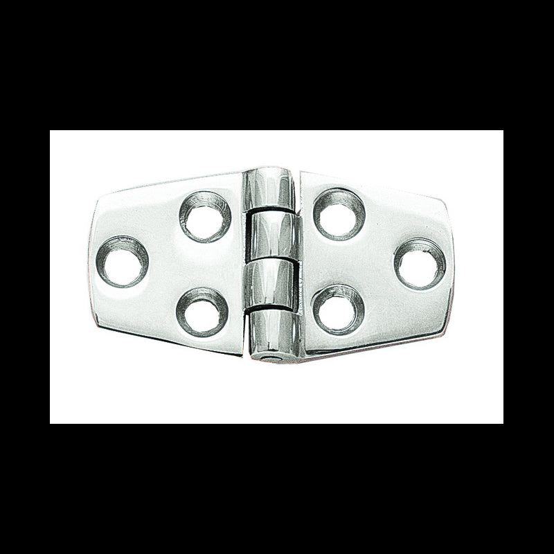 CERNIERA INOX MM.102x38 - 4949507 - FORNITURE NAUTICHE ITALIANE