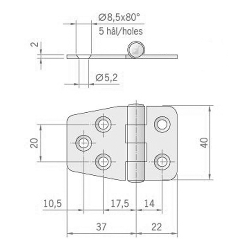 CERNIERA MM.59X40 — SKU 4949211 — immagine 2