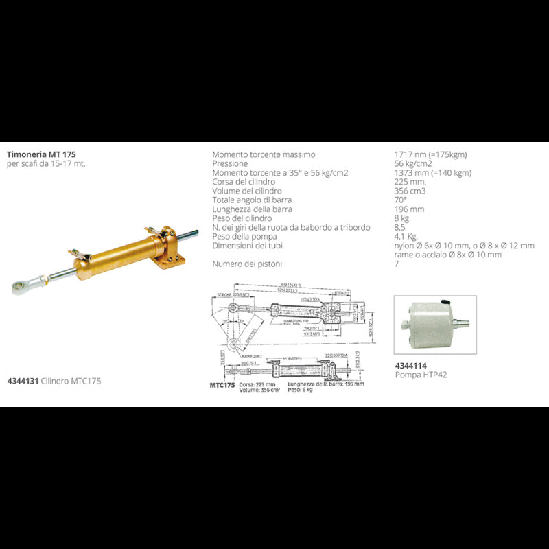 CILINDRO MTC175 - 4344131 - VETUS