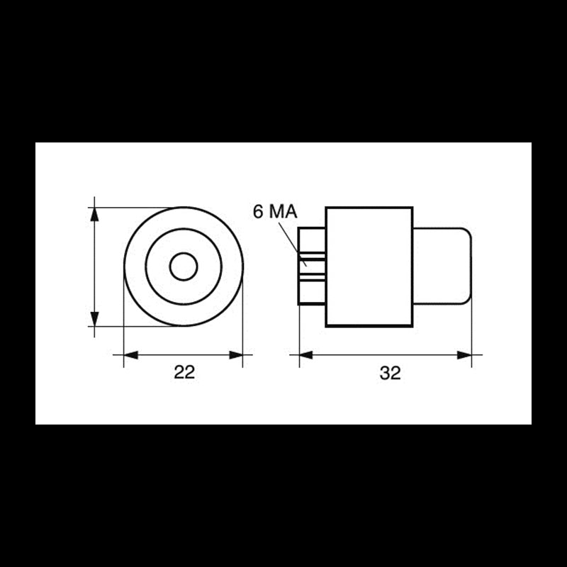 CILINDRO 80/300 HP - 2626432 - TECNOSEAL