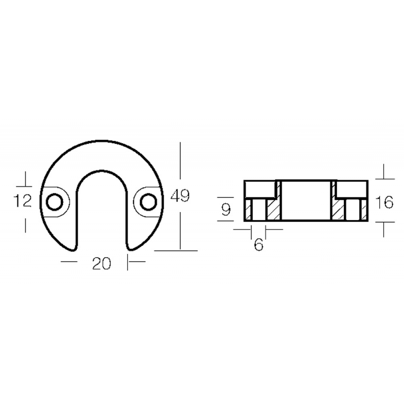 COLLARE PER MOTORI MERCRUISER ALPHA ONE — SKU 2626315 — immagine 2