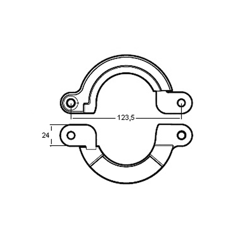 COLLARE PER MOTORI YANMAR SD 20/60 HP — SKU 2626719 — immagine 2