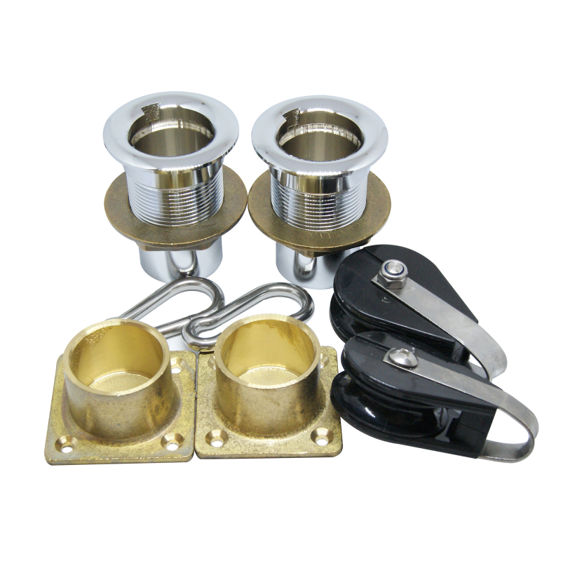 COPPIA DI GRUETTE IN ACCIAIO INOX — SKU 3030840 — immagine 2