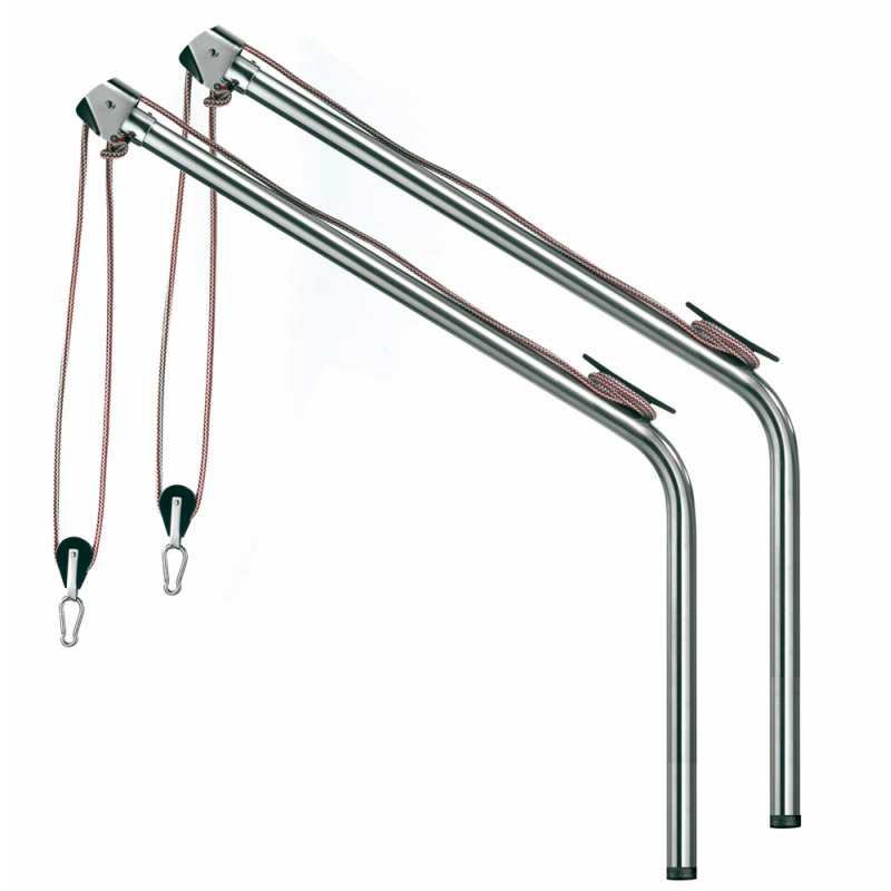 COPPIA DI GRUETTE IN ACCIAIO INOX — SKU 3030840 — immagine 1