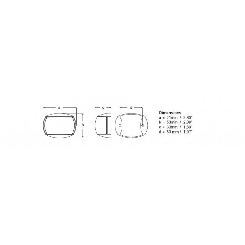 COPPIA FANALI NAVILED COMPACT — SKU 4025303 — immagine 3