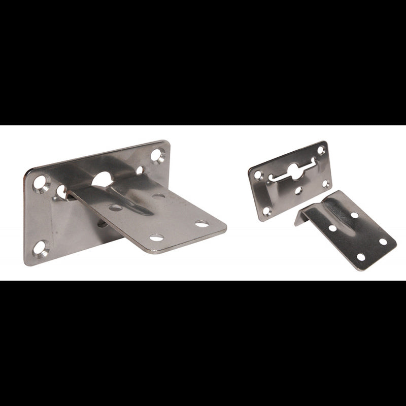 COPPIA SUPPORTI INOX PER MENSOLE - 5050600 - AAA