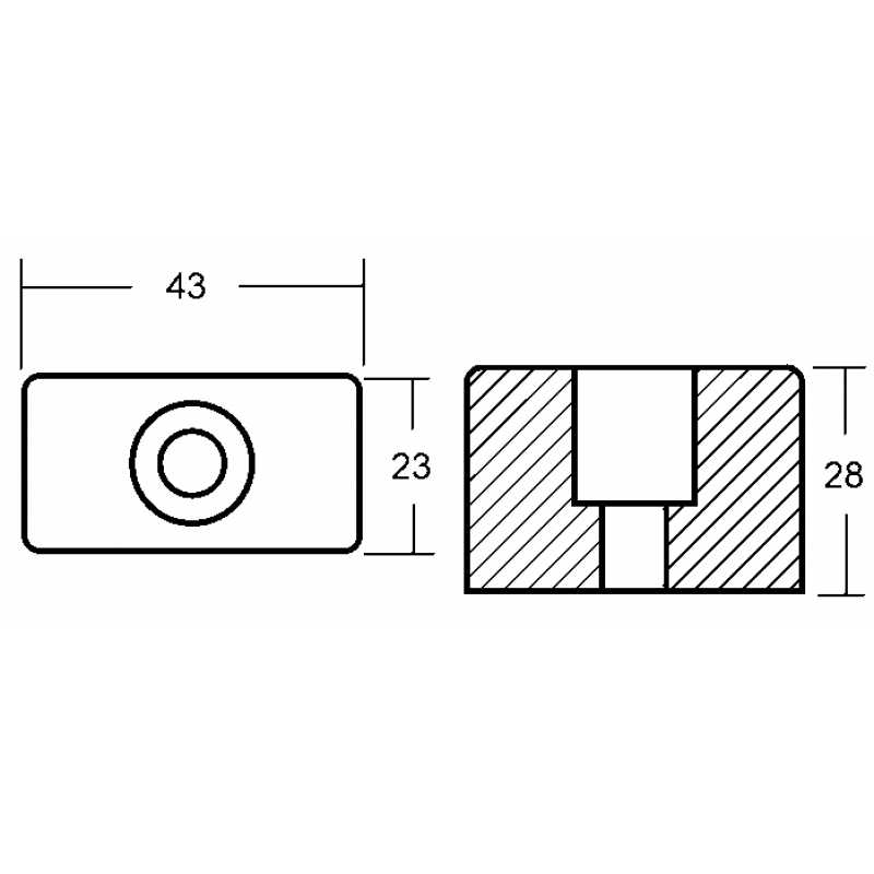 CUBO PER MOTORI OMC COBRA 60/280 HP — SKU 2626210 — immagine 2