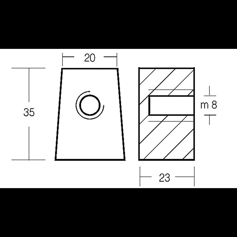 CUBO IN ZINCO - 2626422 - TECNOSEAL