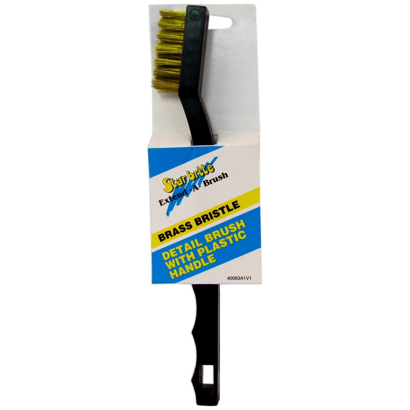 DETAIL BRUSH SETOLE IN OTTONE - 6401208 - STAR BRITE