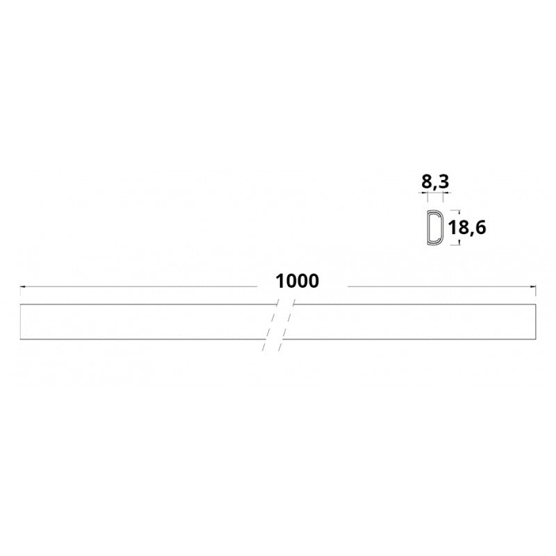 DIFFUSORE PER STRIP LED - 4043873 - QUICK