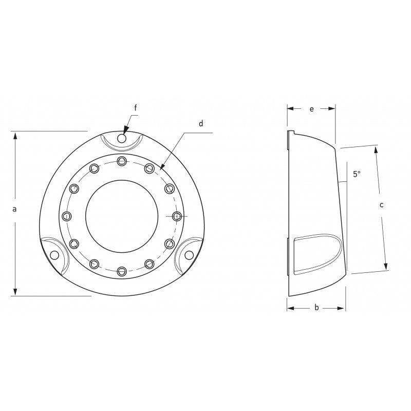 DISTANZIALE PER APELO A1-A2 - 4025010 - HELLA MARINE