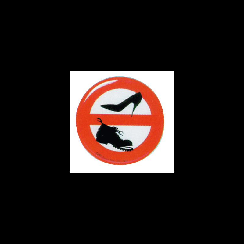 DIVIETO SCARPE RILIEVO - 5252175 - ERREGRAFICA