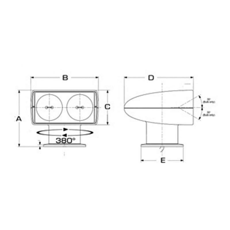 PROIETTORE 24V - 4040351 - OCEAN TECHNOLOGIES