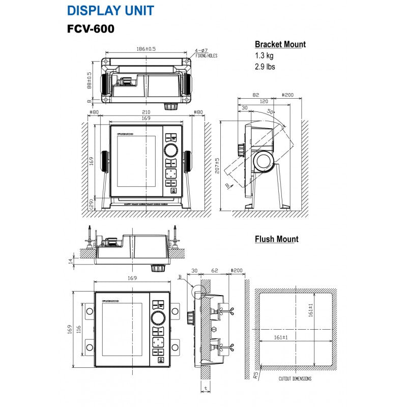 ECOSCANDAGLIO FURUNO FCV-600 - 5608006 - FURUNO