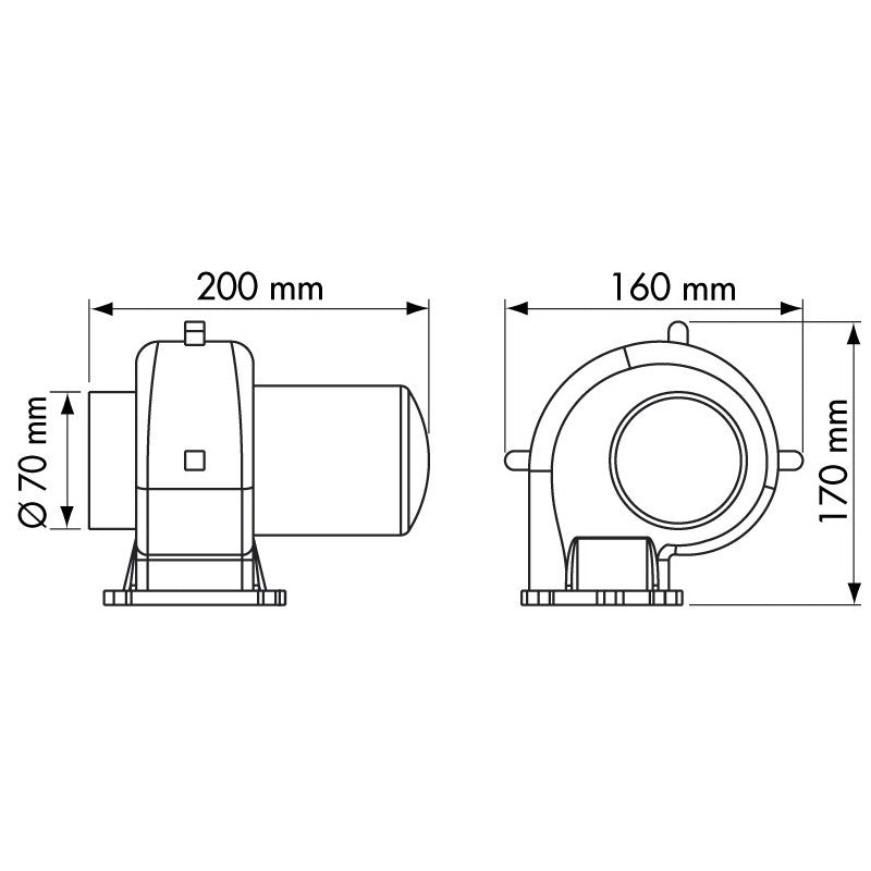 STAFFA FISSAGGIO VENTILATORE — SKU P57287 — immagine 3