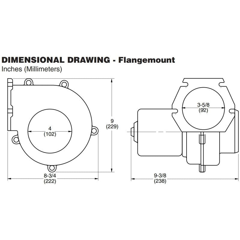 ESTRATTORI ARIA MONTAGGIO A FLANGIA ALTE PRESTAZIONI — SKU Z35760-0092 — immagine 2