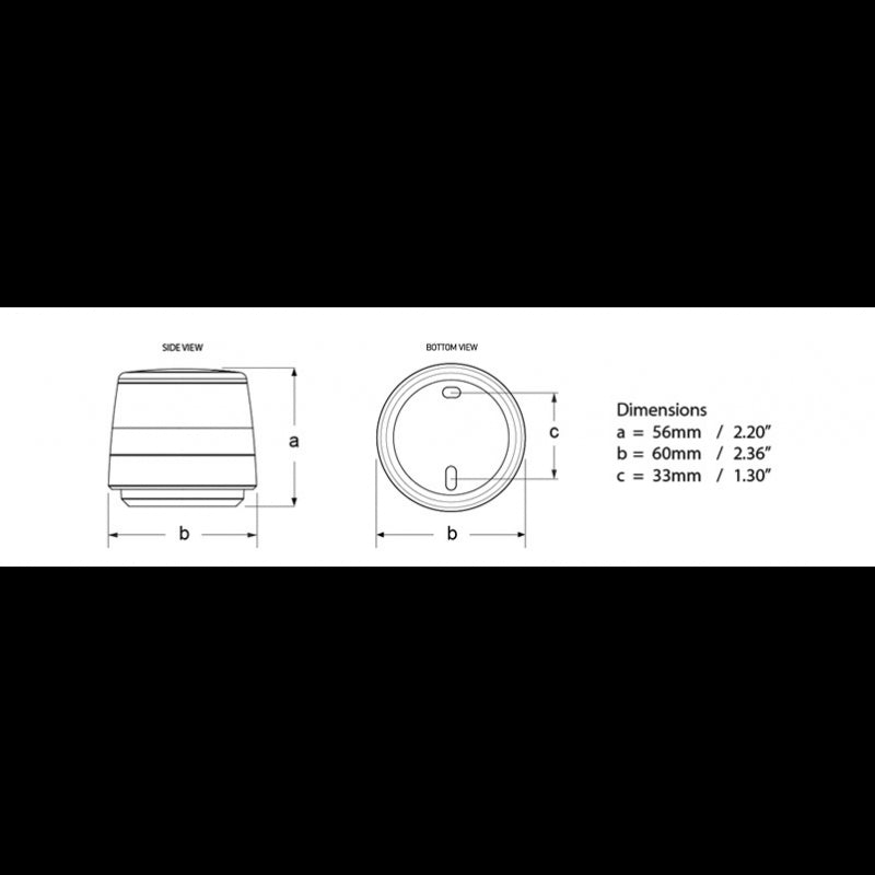 NAVILED 360 COMPACT NERO - 4025360 - HELLA MARINE