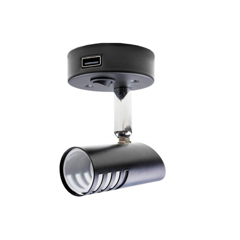 FARETTO A LED SAO CON USB - 4040739 - FORNITURE NAUTICHE ITALIANE