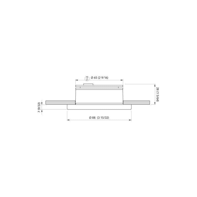 FARETTO AD INCASSO CHIARA 4W - 4043214 - QUICK