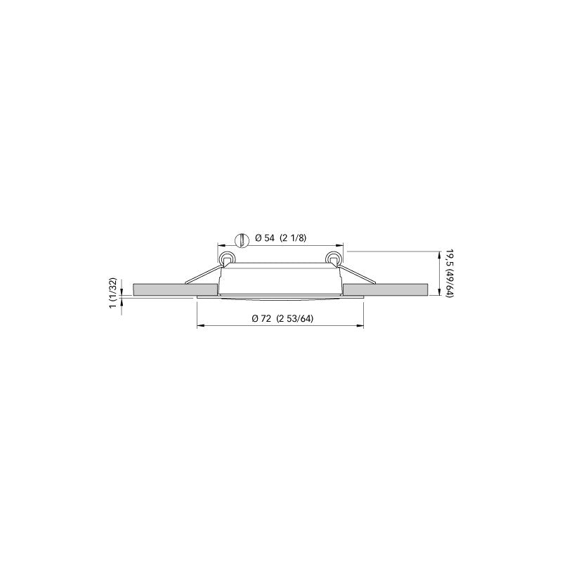 FARETTO AD INCASSO TODD BIANCO - 4043007 - QUICK