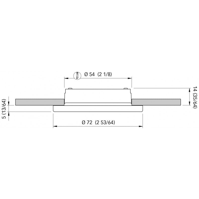 FARETTO TED CT C/INTERRUTTORE TOUCH - 4043005 - QUICK