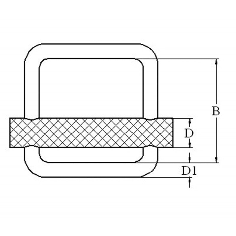 FIBBIA INOX — SKU 0811435 — immagine 2