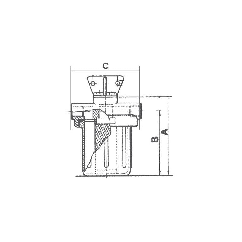 RICAMBIO IN MAKROLON PER 1919010 - 1919012 - ANCOR