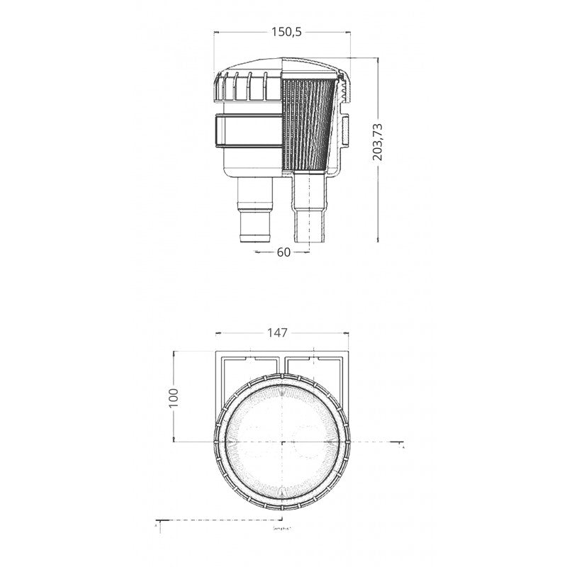 FILTRO ACQUA IN PLASTICA — SKU 1919006 — immagine 2