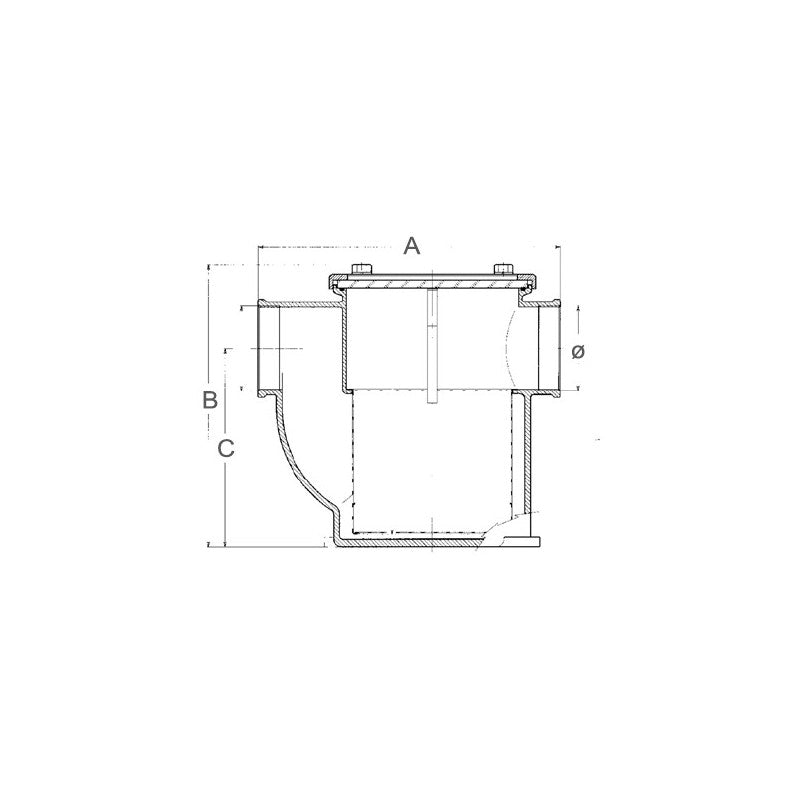 FILTRO ACQUA MEDITERRANEO 2"1/2 - 1919038 - GUIDI