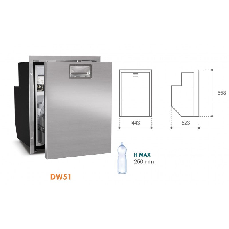FRIGORIFERO/FREEZER DW62 - 2435032 - VITRIFRIGO