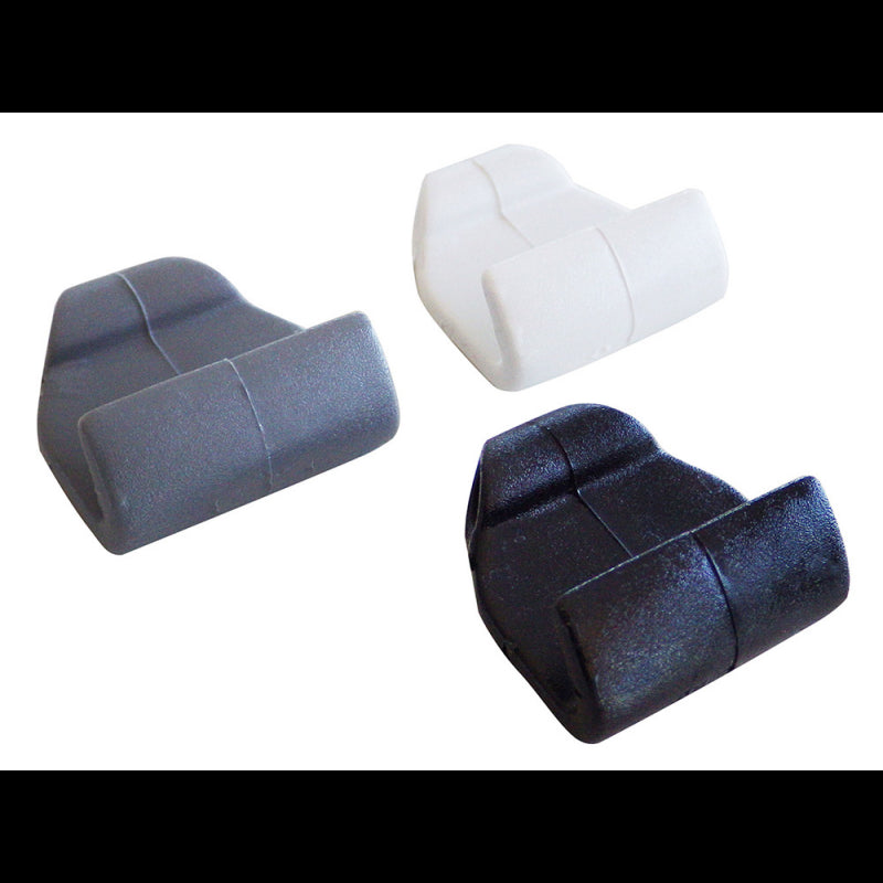 GANCIO NYLON NERO P/GOMMONI - 0808774N - NUOVA RADE 20 pz