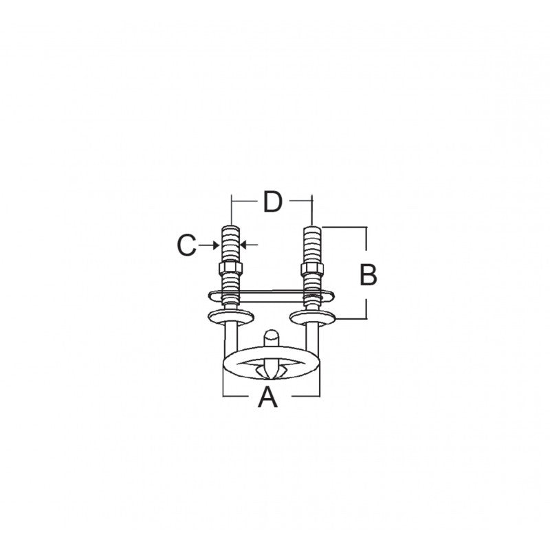 GANCIO TRAINO SCI INOX - 6060220 - MARINE TOWN