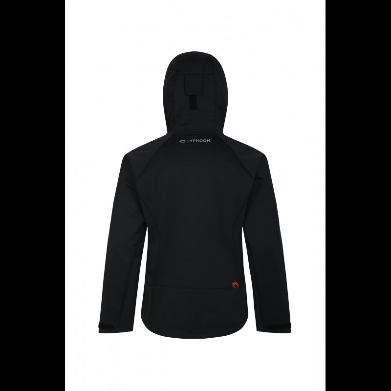 GIACCA SOFTSHELL NERA TG. S - P71790 - TYPHOON