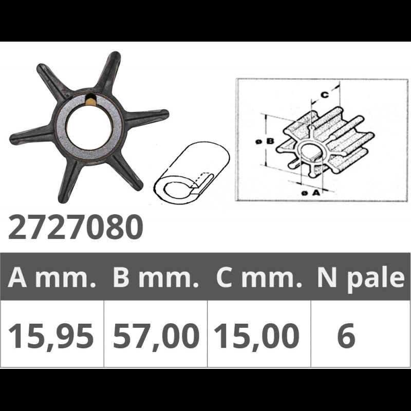 GIRANTE FORCE 2T 35-45-55 HP - 2727080 - FINNORD