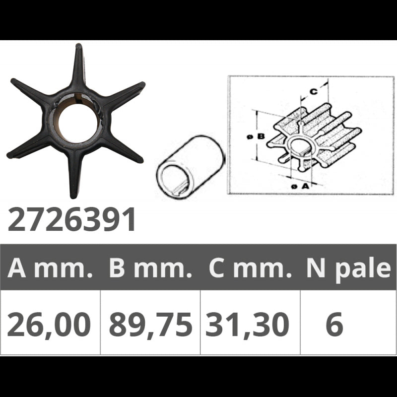 GIRANTE HONDA 4T 175-225HP - 2726391 - FINNORD