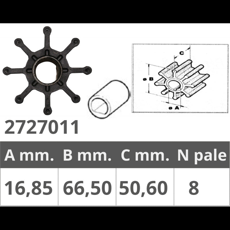 GIRANTE MERCRUISER BRAVO I-II - 2727011 - FINNORD