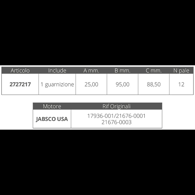 GIRANTE ORIGINALEJABSCO 17936-21676 - 2727217 - JABSCO