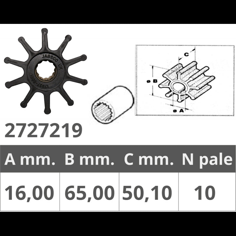 GIRANTE ORIGINALE JABSCO 17937 - 2727219 - JABSCO