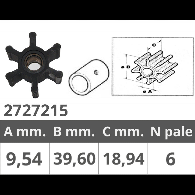 GIRANTE ORIGINALE JABSCO 4528 - 2727215 - JABSCO