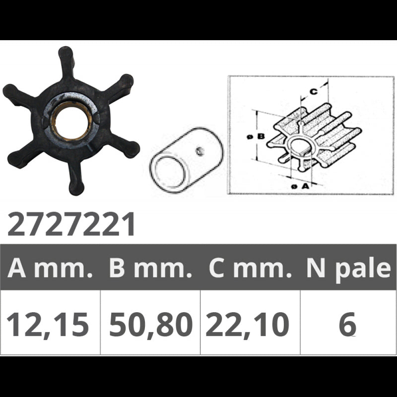 GIRANTE ORIGINALE JABSCO 653-0001 - 2727221 - JABSCO