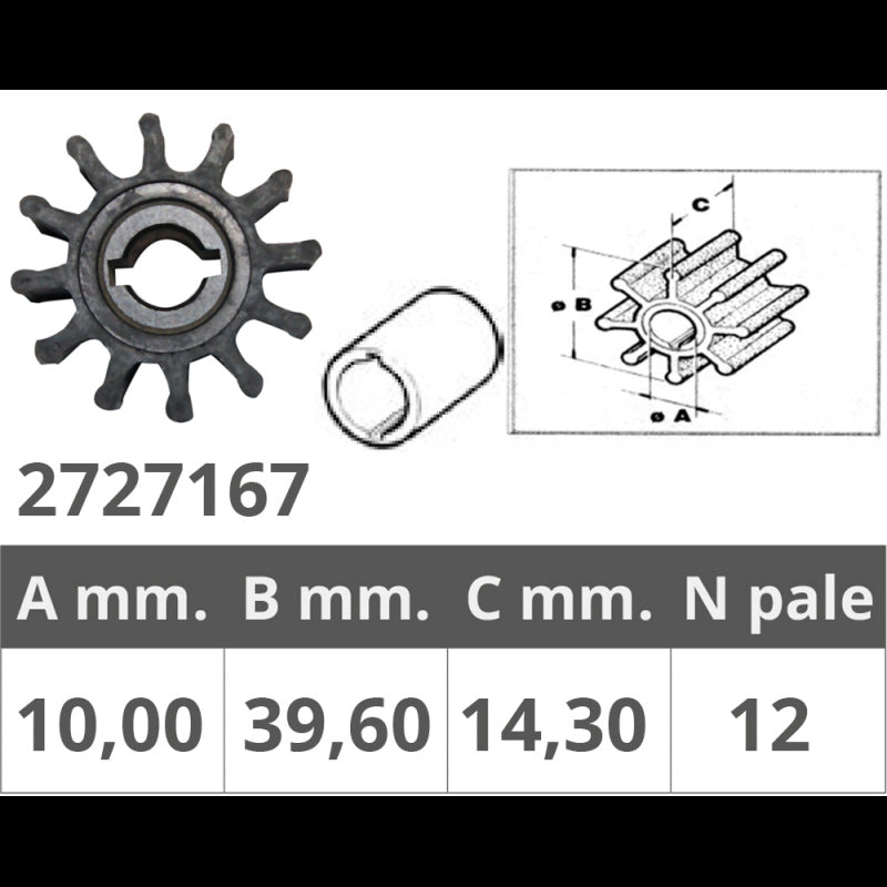 GIRANTE POMPE VOLVO 3555413-8 - 2727167 - FINNORD