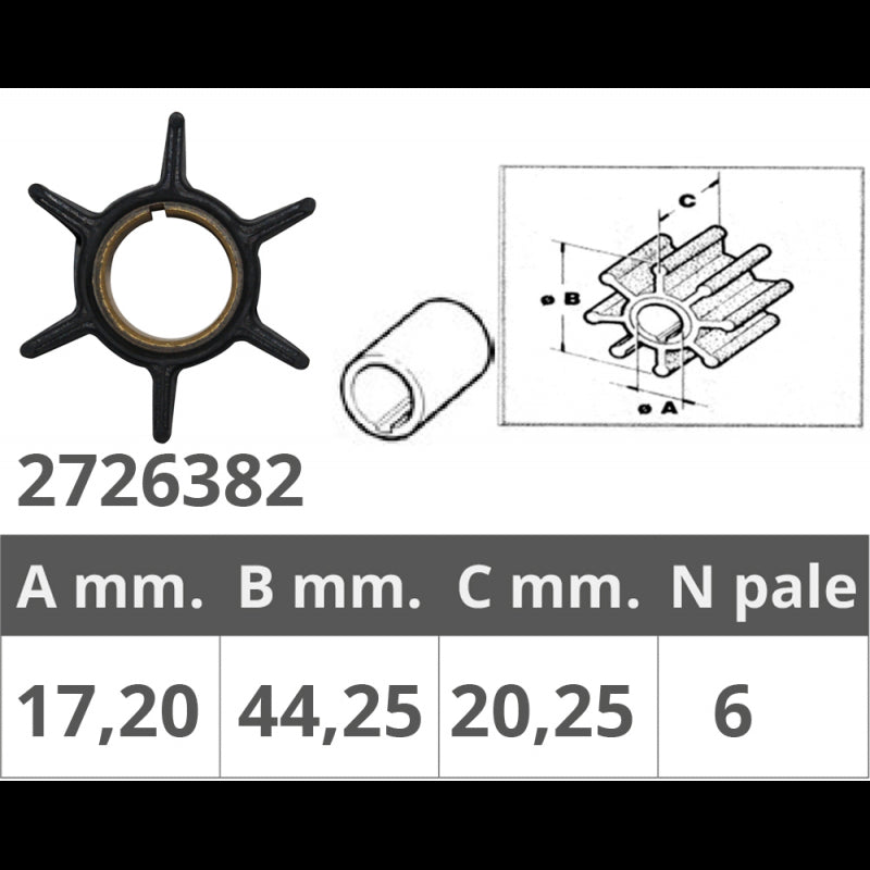 GIRANTE TOHATSU 2T 25-30 HP - 2726382 - FINNORD
